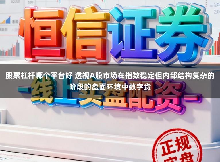 股票杠杆哪个平台好 透视A股市场在指数稳定但内部结构复杂的阶段的盘面环境中数字货