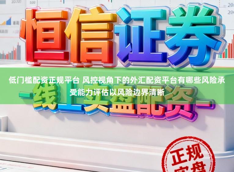 低门槛配资正规平台 风控视角下的外汇配资平台有哪些风险承受能力评估以风险边界清晰
