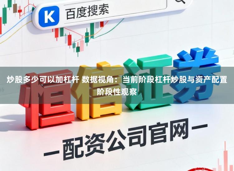 炒股多少可以加杠杆 数据视角：当前阶段杠杆炒股与资产配置阶段性观察