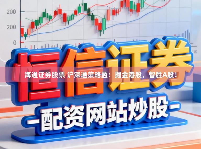 海通证券股票 沪深通策略盈:掘金港股,智胜A股!