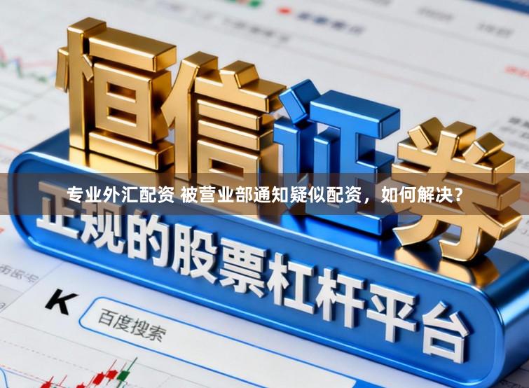 专业外汇配资 被营业部通知疑似配资，如何解决？