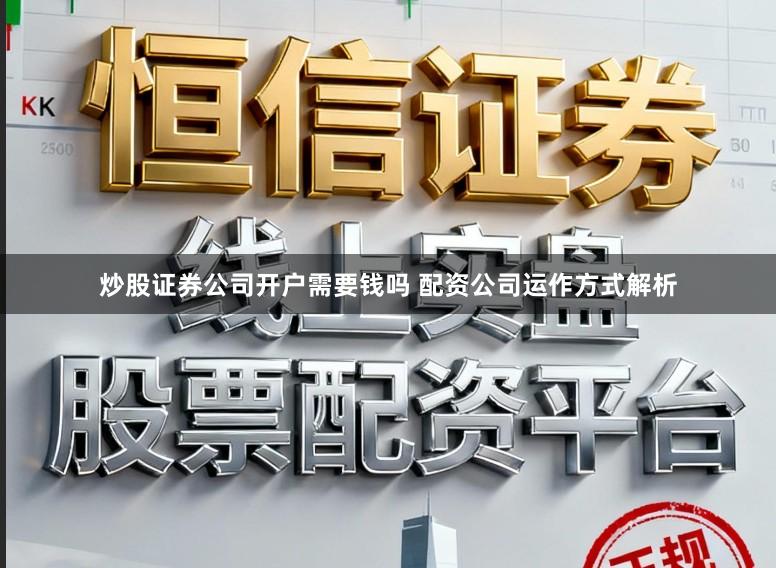 炒股证券公司开户需要钱吗 配资公司运作方式解析