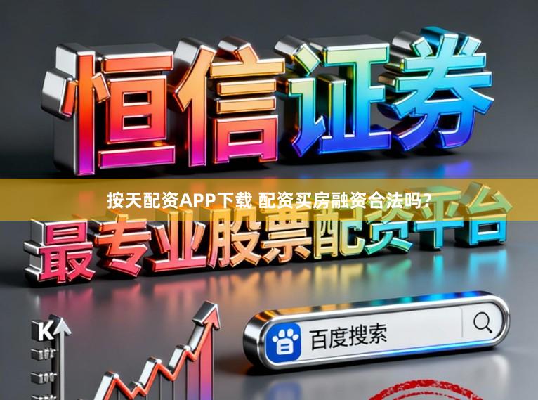 按天配资APP下载 配资买房融资合法吗？